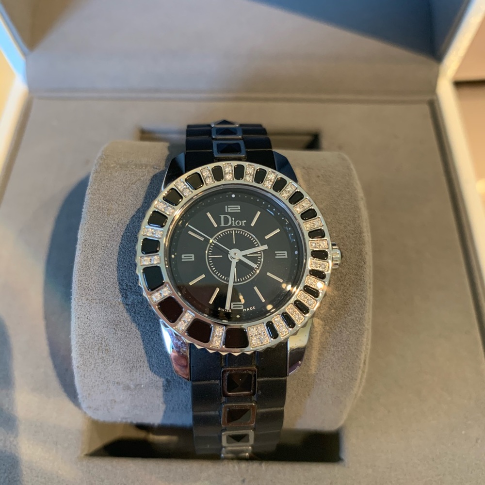 Christian Dior Christal Diamond Watch